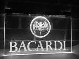 Bacardi  LED Neon Sign USB - White - TheLedHeroes