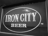 Iron City Beer LED Neon Sign USB - White - TheLedHeroes