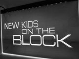 New Kids On the Block LED Neon Sign USB - White - TheLedHeroes