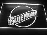 Blue Moon LED Neon Sign USB - White - TheLedHeroes