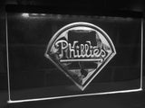 Philadelphia Phillies LED Neon Sign Electrical - White - TheLedHeroes