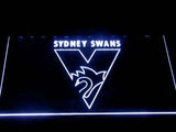 Sydney Swans LED Neon Sign USB - White - TheLedHeroes