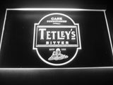 FREE Tetley's Brewery LED Sign - White - TheLedHeroes