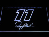 FREE Denny Hamlin LED Sign - White - TheLedHeroes