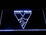 FREE Sydney Swans LED Sign - White - TheLedHeroes