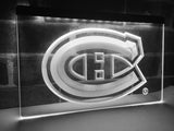 Montreal Canadiens LED Neon Sign USB - White - TheLedHeroes