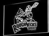 Calgary Roughnecks LED Neon Sign Electrical - Green - TheLedHeroes