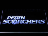Perth Scorchers LED Neon Sign USB - White - TheLedHeroes