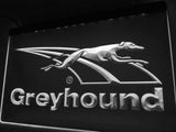 Greyhound Dog LED Neon Sign USB - White - TheLedHeroes