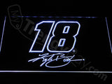 Kyle Busch LED Neon Sign Electrical - White - TheLedHeroes
