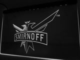 Smirnoff Vodka Wine Beer Bar LED Neon Sign Electrical - White - TheLedHeroes