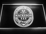 Mackeson Stout LED Neon Sign USB - White - TheLedHeroes