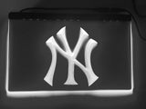 New York Yankees (10) LED Neon Sign Electrical - White - TheLedHeroes