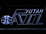 Utah Jazz 2 LED Sign - White - TheLedHeroes