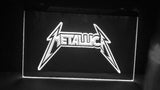 Metallica Logo LED Neon Sign USB - White - TheLedHeroes