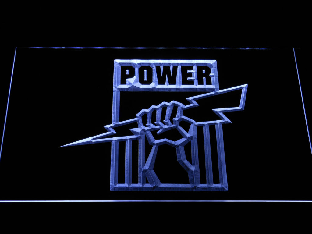 Port Adelaide Football Club LED Neon Sign Electrical - White - TheLedHeroes