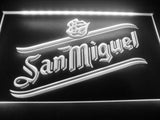 San Miguel LED Neon Sign USB - White - TheLedHeroes