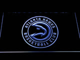 Atlanta Hawks 2 LED Neon Sign USB - White - TheLedHeroes