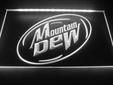 Mountain Dew Energy Drink LED Neon Sign USB - White - TheLedHeroes