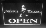 Johnnie Walker Open LED Neon Sign USB - Yellow - TheLedHeroes