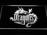 New York Dragons LED Neon Sign USB - White - TheLedHeroes
