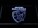 FREE Western Bulldogs LED Sign - White - TheLedHeroes