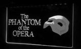 The Phantom of the Opera LED Neon Sign USB - White - TheLedHeroes
