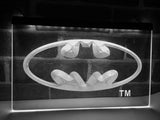 Batman Hero Man Cave LED Neon Sign USB - White - TheLedHeroes