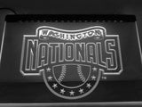 Washington Nationals (3) LED Neon Sign Electrical - White - TheLedHeroes