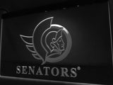 Ottawa Senators LED Neon Sign USB - White - TheLedHeroes