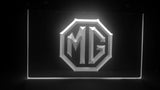 FREE MG Morris Garage LED Sign - White - TheLedHeroes