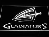 Cleveland Gladiators LED Neon Sign Electrical - White - TheLedHeroes