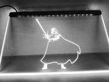 FREE Star Wars Darth Vader (2) LED Sign - White - TheLedHeroes
