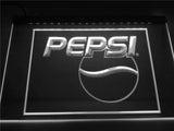 Pepsi Cola Logo Drink Decor LED Neon Sign Electrical - White - TheLedHeroes