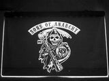 Sons of Anarchy LED Neon Sign USB - White - TheLedHeroes