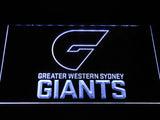 Greater Western Sydney Giants LED Neon Sign USB - White - TheLedHeroes