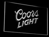 FREE Coors Light Logo LED Sign - White - TheLedHeroes