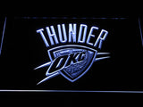 Oklahoma City Thunder LED Neon Sign Electrical - White - TheLedHeroes