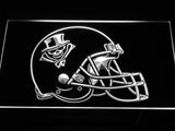 New Orleans VooDoo Helmet LED Neon Sign Electrical - White - TheLedHeroes