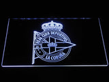 Deportivo de La Corun?㡠LED Neon Sign USB - White - TheLedHeroes