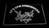 Hot Rod Garage It's 5pm Somewhere LED Neon Sign USB - White - TheLedHeroes