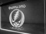 Grateful Dead LED Neon Sign USB - White - TheLedHeroes
