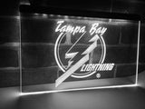 Tampa Bay Lightning LED Neon Sign USB - White - TheLedHeroes