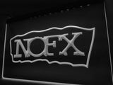 NOFX LED Neon Sign USB - White - TheLedHeroes