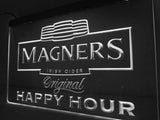 Magners Happy Hour LED Neon Sign USB - White - TheLedHeroes