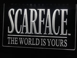 Scarface The World is Yours LED Neon Sign USB - White - TheLedHeroes