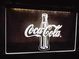Coca Cola Bottle 2 LED Neon Sign Electrical - White - TheLedHeroes
