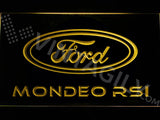 FREE Ford Mondeo RSI LED Sign - Yellow - TheLedHeroes
