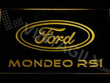 Ford Mondeo RSI LED Neon Sign USB - Yellow - TheLedHeroes