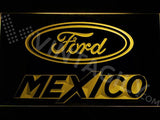 Ford Mexico LED Neon Sign USB - Yellow - TheLedHeroes